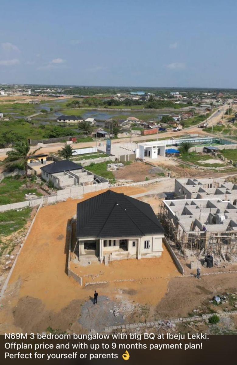 Luxurious 3bedrooms Bungalow with Bq, Solace City Bungalow, Ibeju Lekki, Lagos, Detached Bungalow for Sale