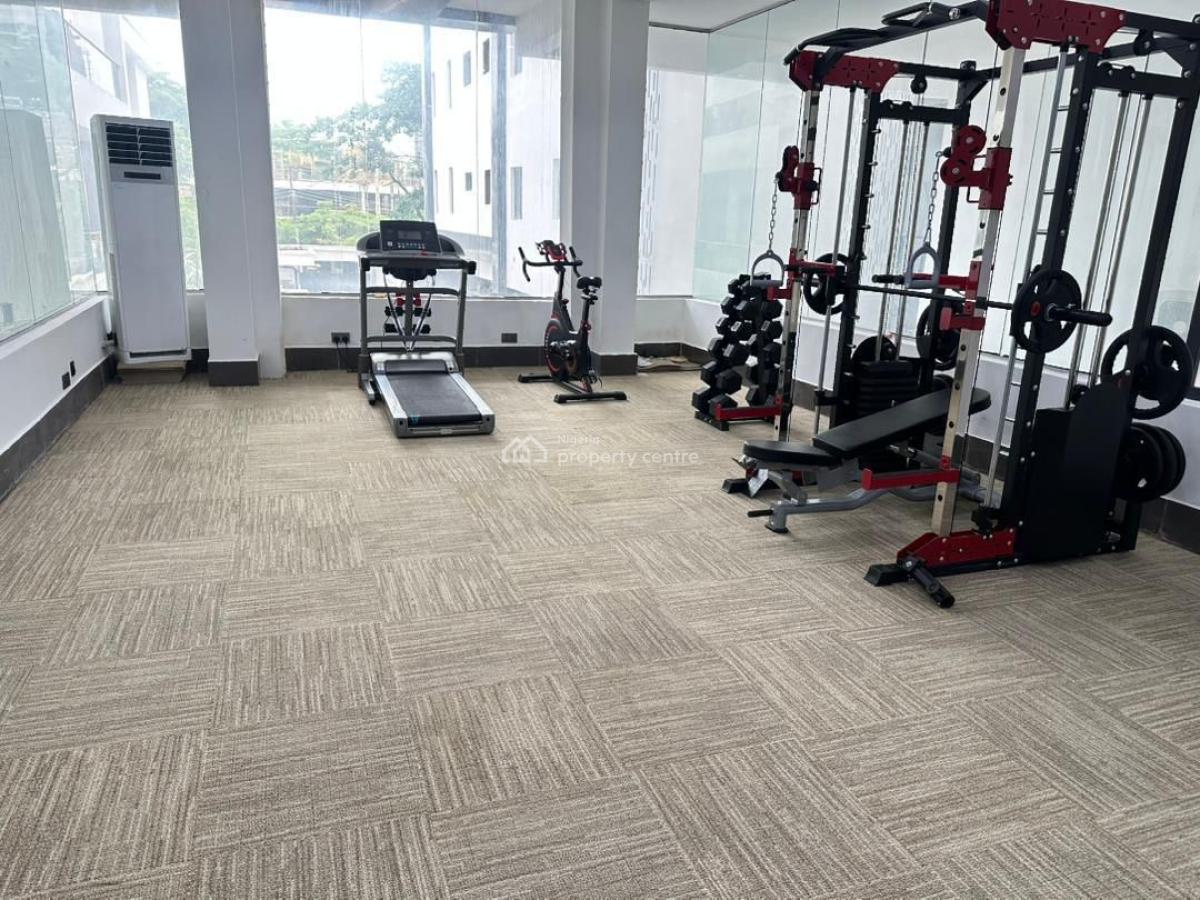 a Brand New Luxury 2bedroom  with Gym, Balconies, Bathrobes, Washing M, Lekki Phase 1, Lekki, Lagos, Flat / Apartment Short Let