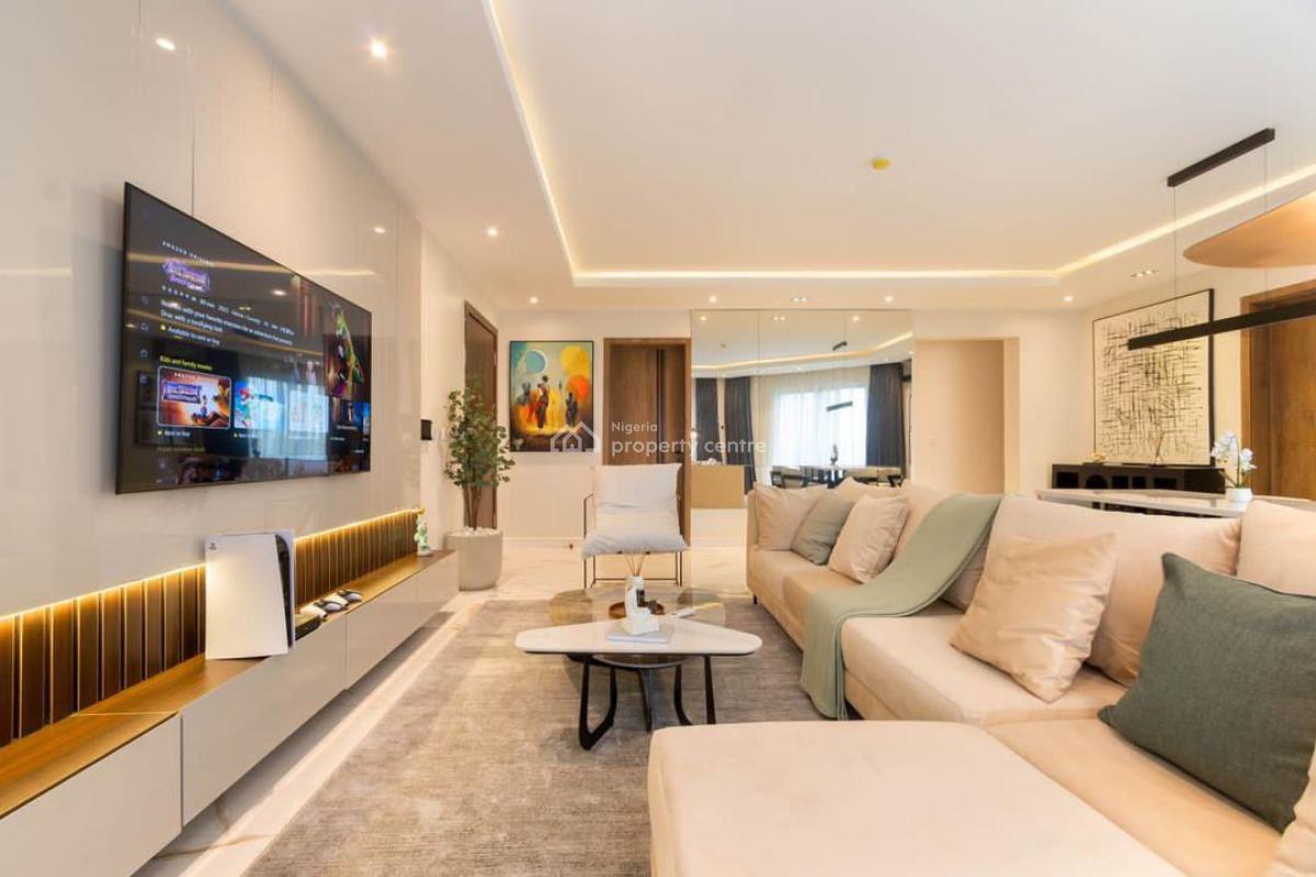 Kairo-a Brand New Luxury 2bedroom Maisonette with Swimming Pool, Alexa, Lekki Phase 1, Lekki, Lagos, Flat / Apartment Short Let