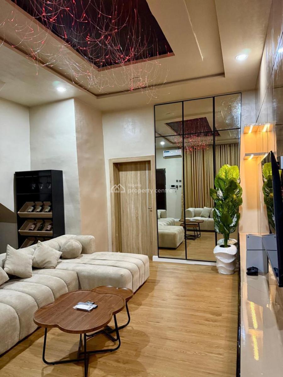 a Brand New Luxury 2 Bedroom  with Swimming Pool, Ps5, Gym, Balc, Lekki Phase 1, Lekki, Lagos, Flat / Apartment Short Let