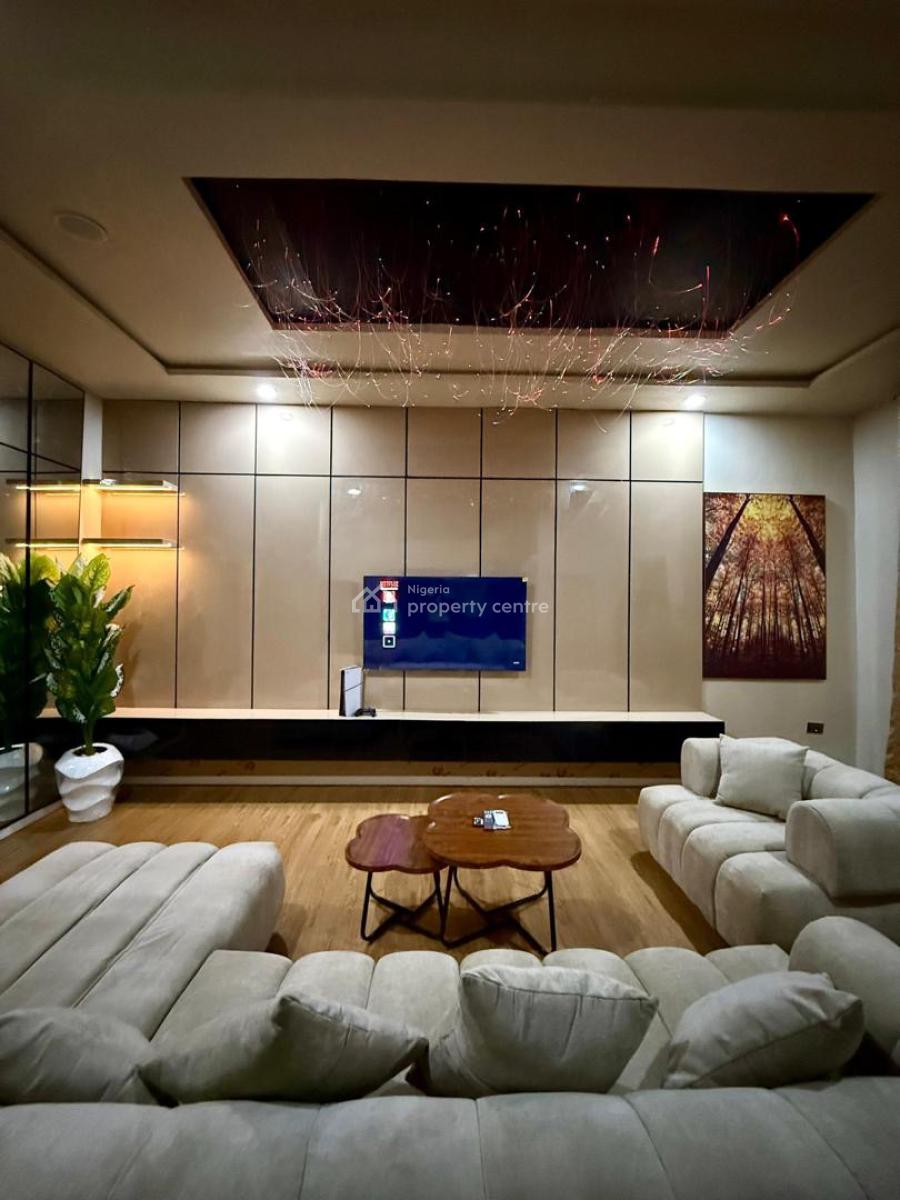 a Brand New Luxury 2 Bedroom  with Swimming Pool, Ps5, Gym, Balc, Lekki Phase 1, Lekki, Lagos, Flat / Apartment Short Let