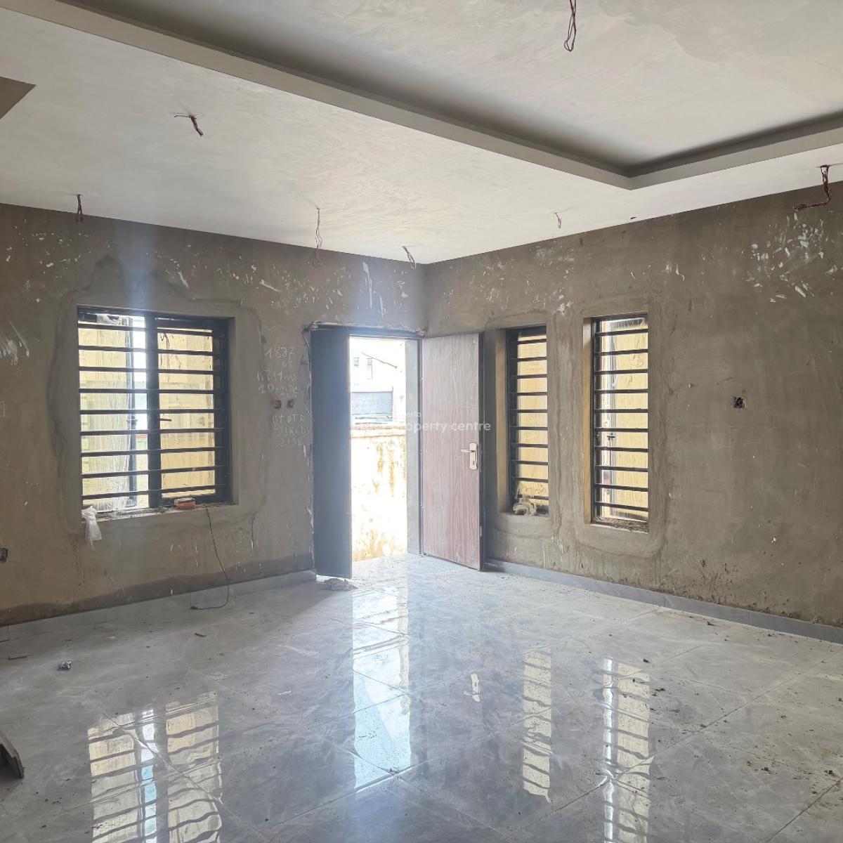 New Construction  of 4 Units of 4 Bedroom Terrace Apartments, Akeem Ajala, Gra, Ogudu, Lagos, Terraced Duplex for Sale