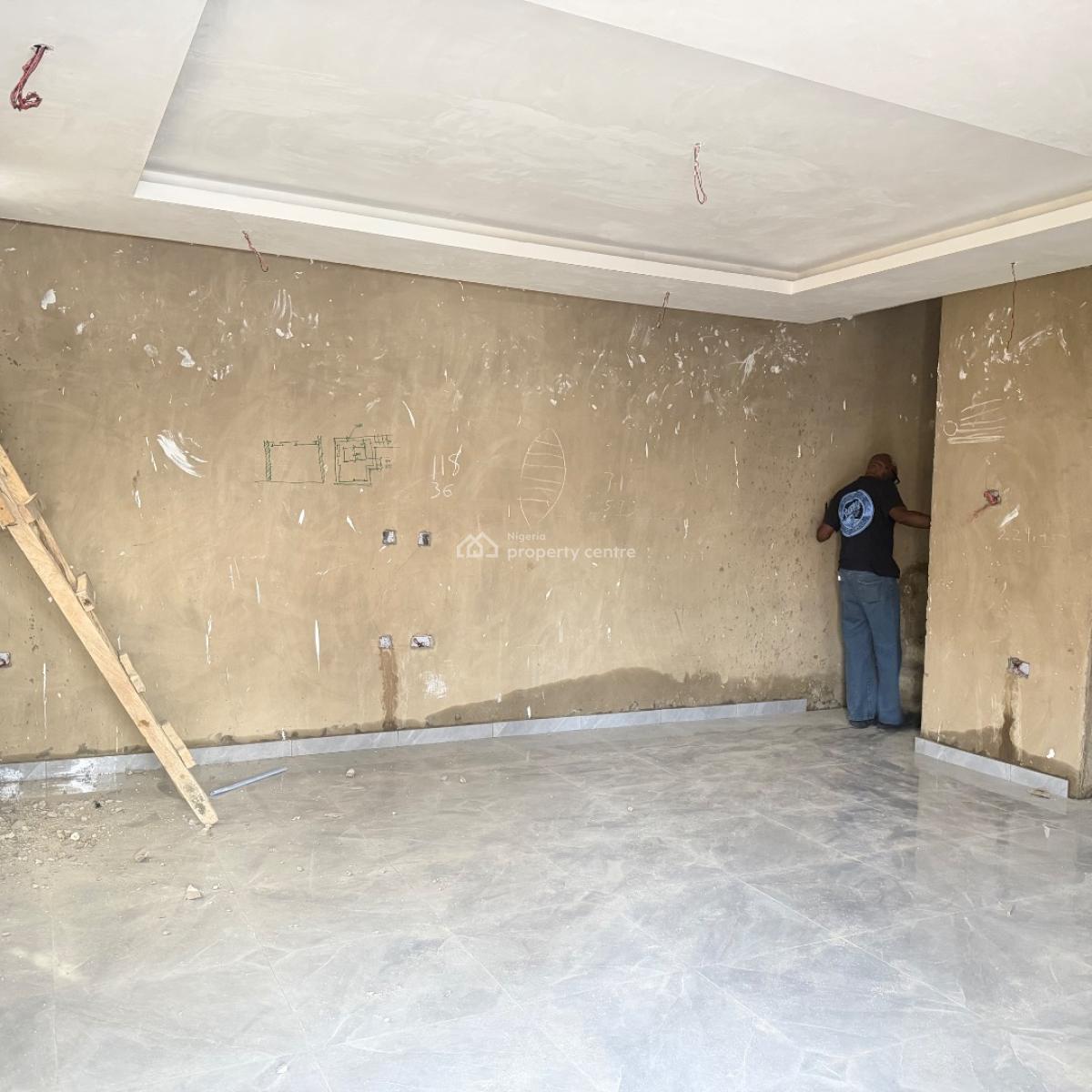 New Construction  of 4 Units of 4 Bedroom Terrace Apartments, Akeem Ajala, Gra, Ogudu, Lagos, Terraced Duplex for Sale