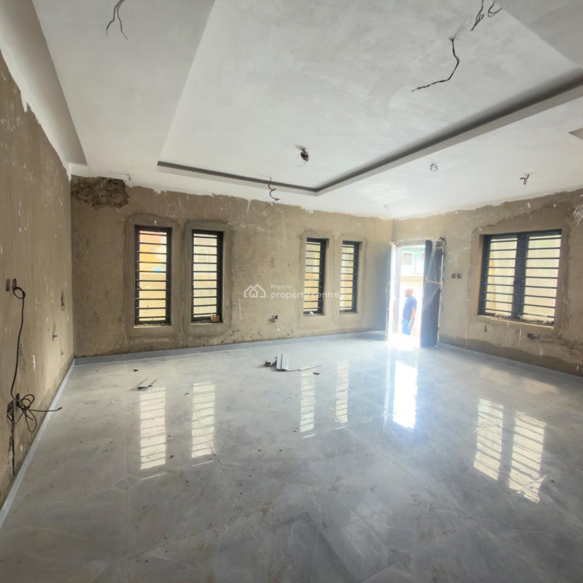 New Construction  of 4 Units of 4 Bedroom Terrace Apartments, Akeem Ajala, Gra, Ogudu, Lagos, Terraced Duplex for Sale
