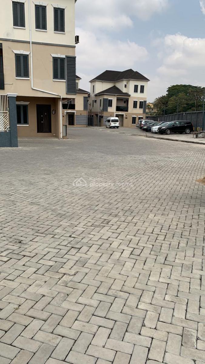 3-bedrooms+ Bq Terrace Duplex, Inside *estate, Off Allen Ikeja.*, Off Allen, Ikeja, Lagos, Terraced Duplex for Rent