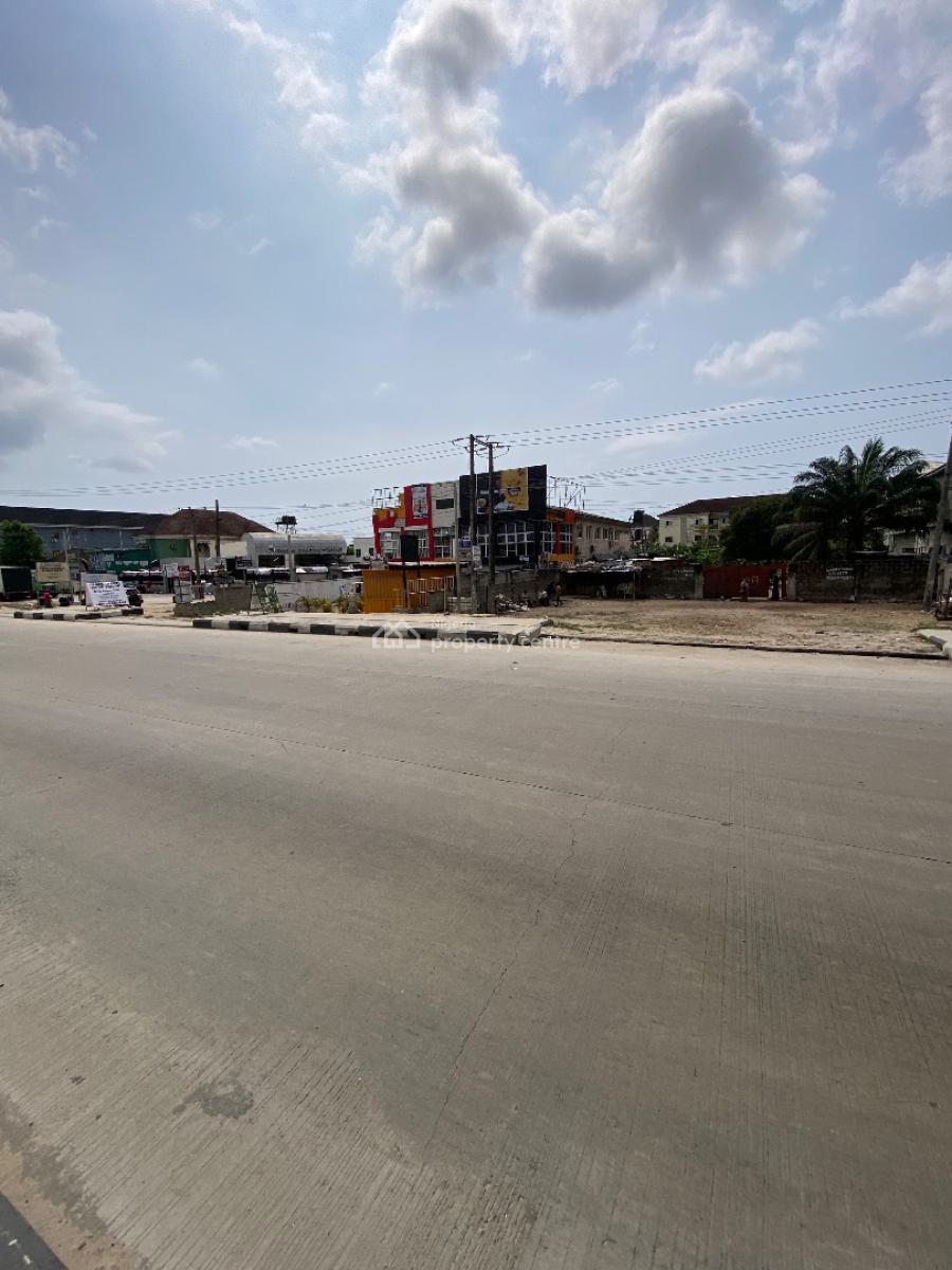 Fenced One and Half Plot, Directly Facing Lekki Epe Express Way Before Shop Rite, Sangotedo, Ajah, Lagos, Commercial Land for Sale