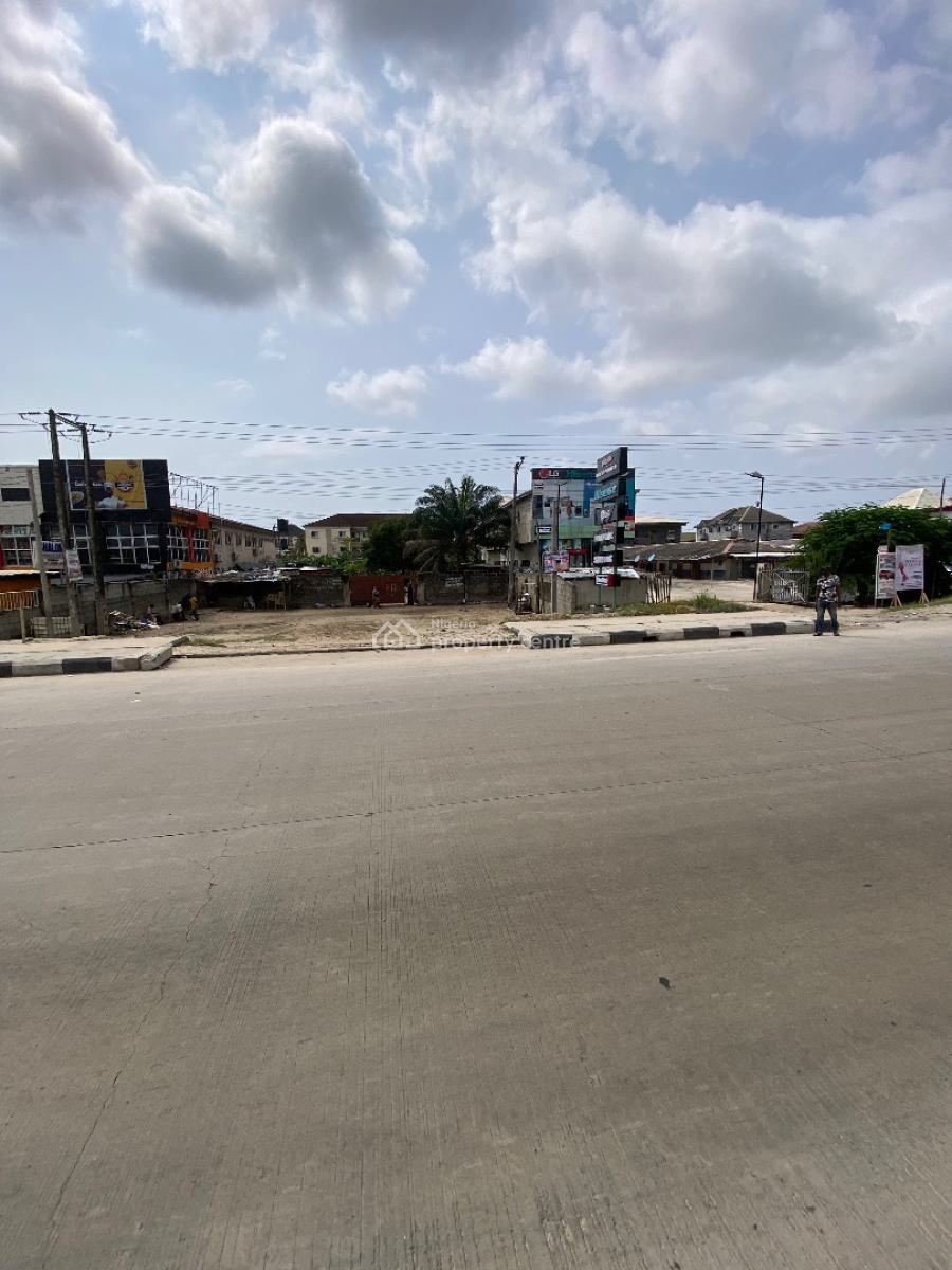 Fenced One and Half Plot, Directly Facing Lekki Epe Express Way Before Shop Rite, Sangotedo, Ajah, Lagos, Commercial Land for Sale