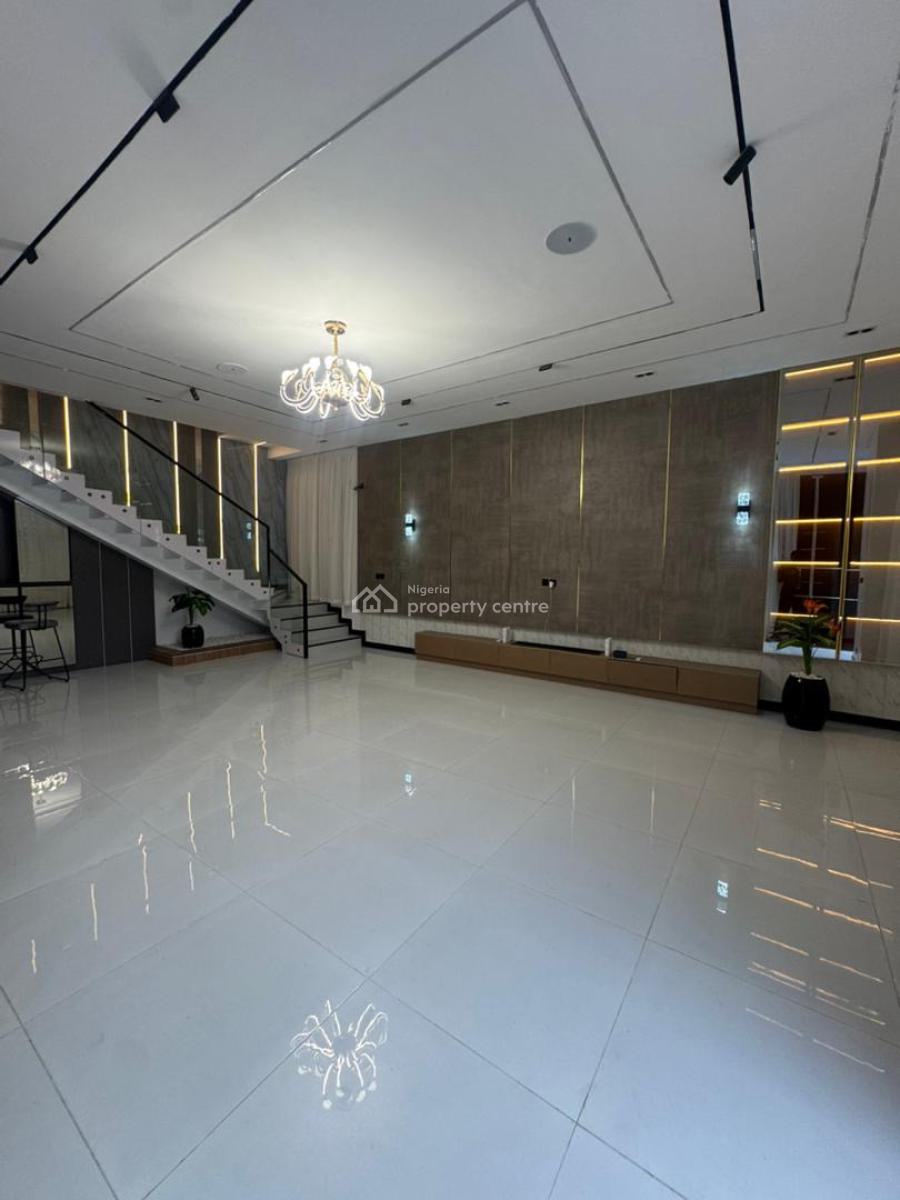 Majestic 5-bedroom  with a Rooftop Terrace, Gym House, Cimema, Kitchen, Chevron, Lekki, Lagos, Detached Duplex for Sale