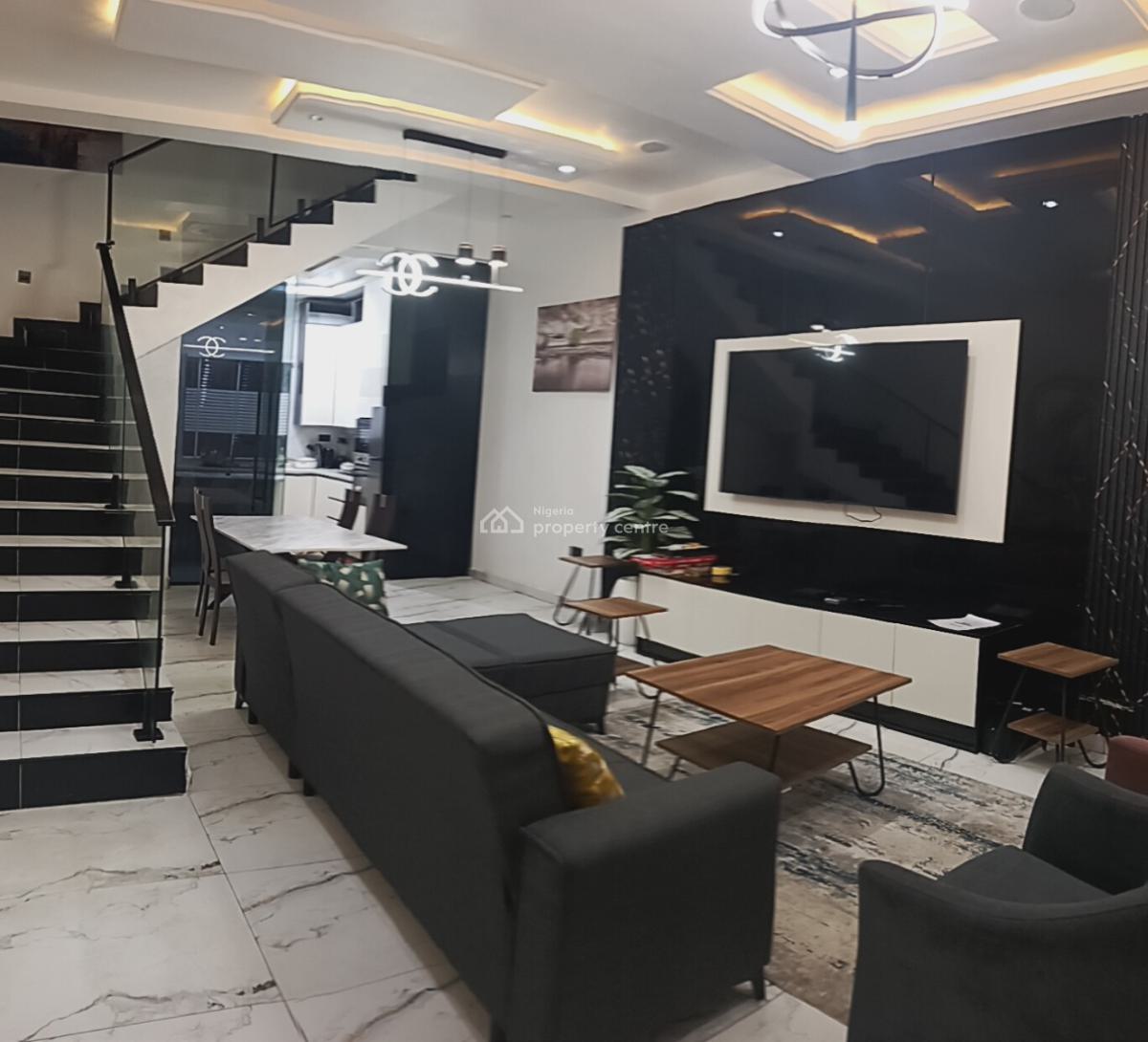 4bedroom Semi Detached Suplex, Omole Estate Phase 1, Ikeja, Lagos, Semi-detached Duplex Short Let