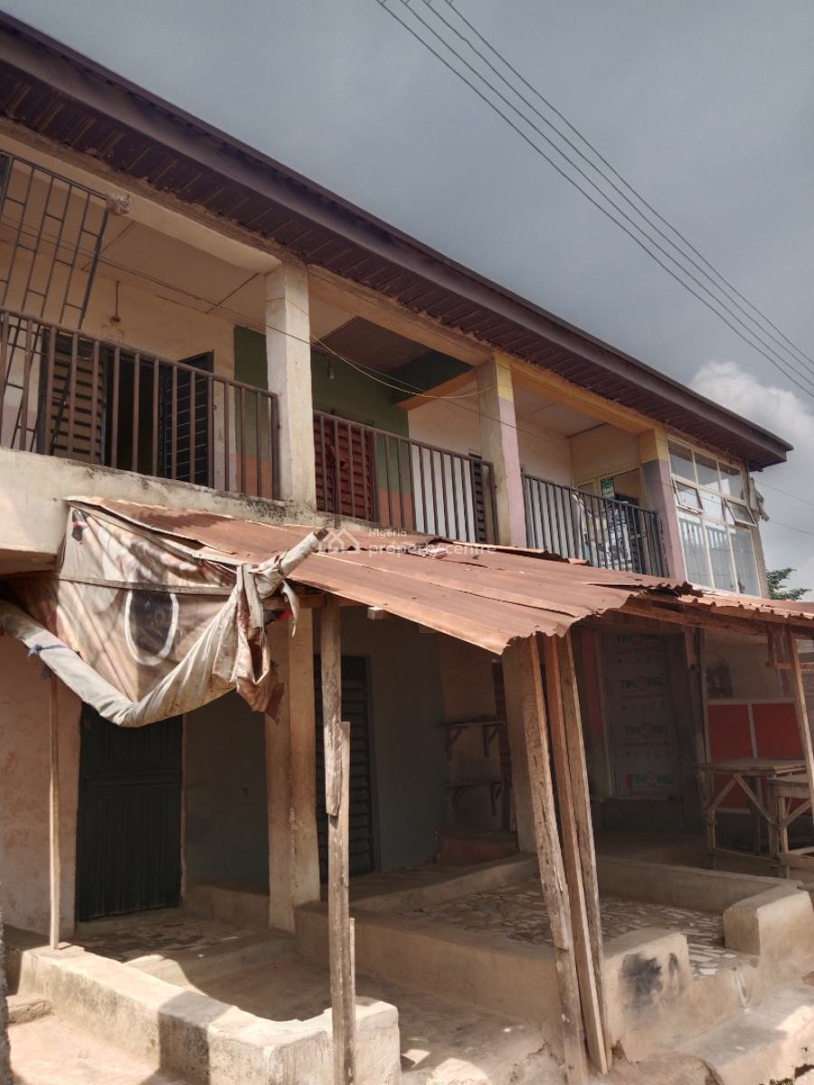 a Full Plot of Land with 8 Shops, 9, Akintonde Alamo Road, Akintonde Alamo Cda Estate, Magboro, Ogun, Mixed-use Land for Sale