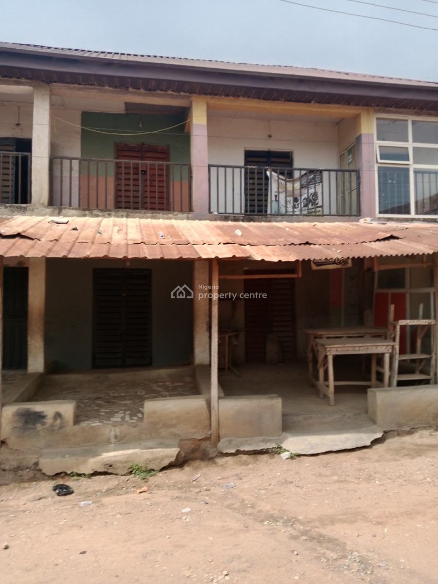 a Full Plot of Land with 8 Shops, 9, Akintonde Alamo Road, Akintonde Alamo Cda Estate, Magboro, Ogun, Mixed-use Land for Sale