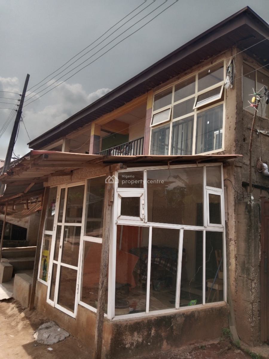 a Full Plot of Land with 8 Shops, 9, Akintonde Alamo Road, Akintonde Alamo Cda Estate, Magboro, Ogun, Mixed-use Land for Sale