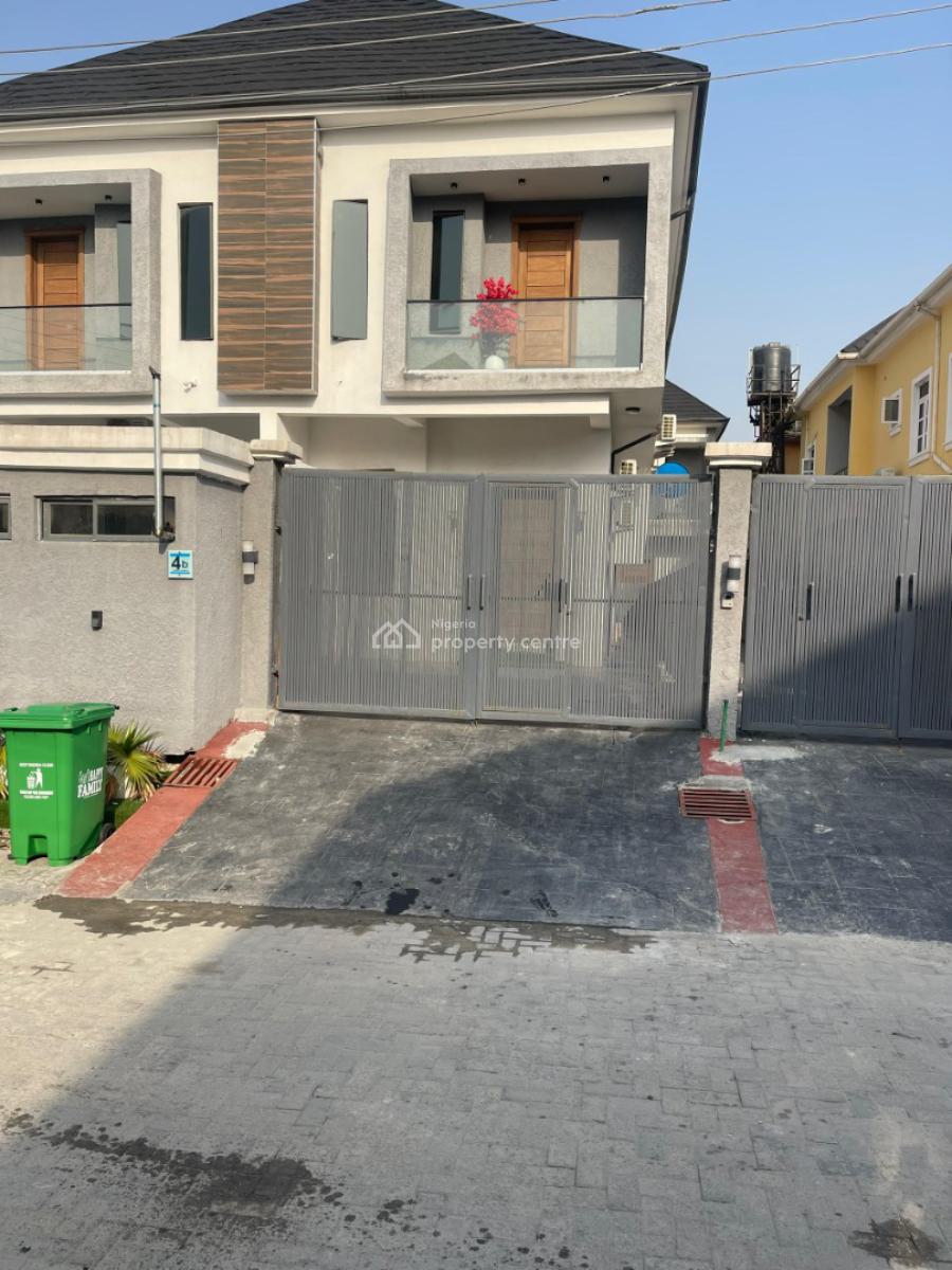 4 Bedroom Fully Furnished House, Chevron, Lekki, Lagos, Terraced Duplex for Rent