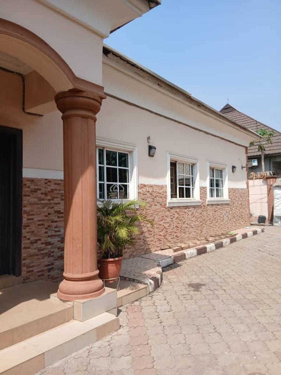 Spacious Three Bedroom Detached Bungalow, Prince and Princess, Games Village, Kaura, Abuja, Detached Bungalow for Rent