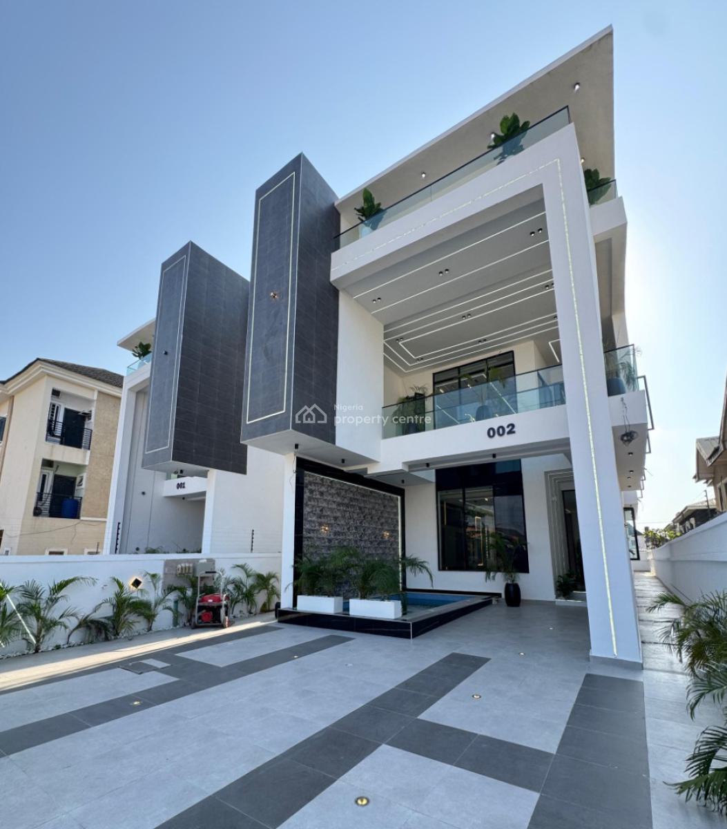 Luxurious 5 Beds Duplex with a Pool &  Gym, Ikota, Lekki, Lagos, Detached Duplex for Sale