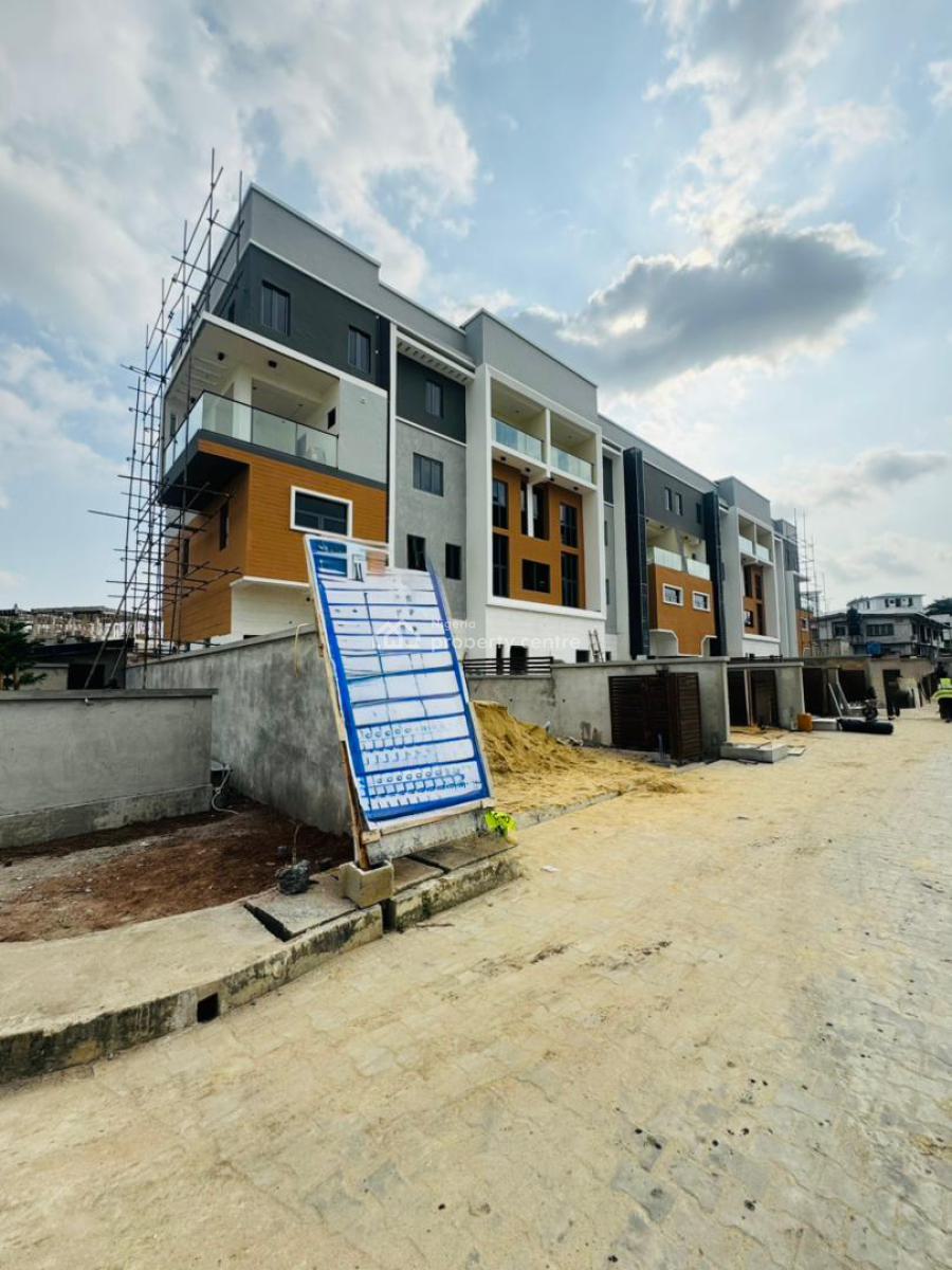 Newly Built 4 Bedroom Masionette with a Room Bq, Exquisitely Built Maisonette Home with Bq in a Secured Estate, Opebi, Ikeja, Lagos, Detached Duplex for Sale