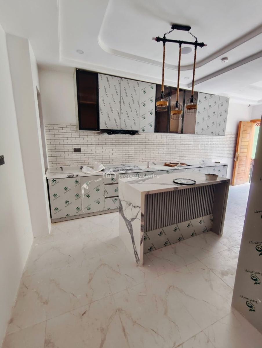 Spacious Newly Built 5 Bedroom Terrace Duplex with a Bq, Contemporary Home with Garage, Bq in a Secured Estate, Opebi, Ikeja, Lagos, Terraced Duplex for Sale