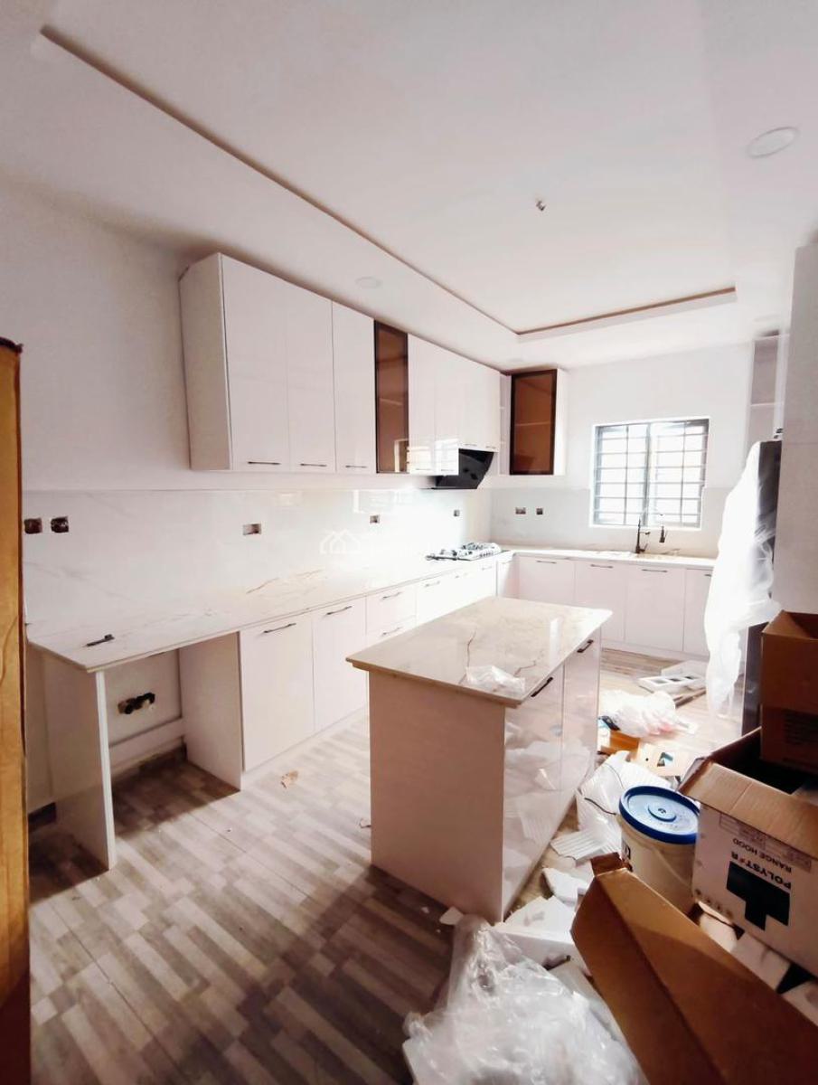 Alluring 4 Bedroom Detached Duplex Plus Bq & Study Room, Stunningly Designed Home with Driveway, Study, Bq in an Estate, Opebi, Ikeja, Lagos, Detached Duplex for Sale