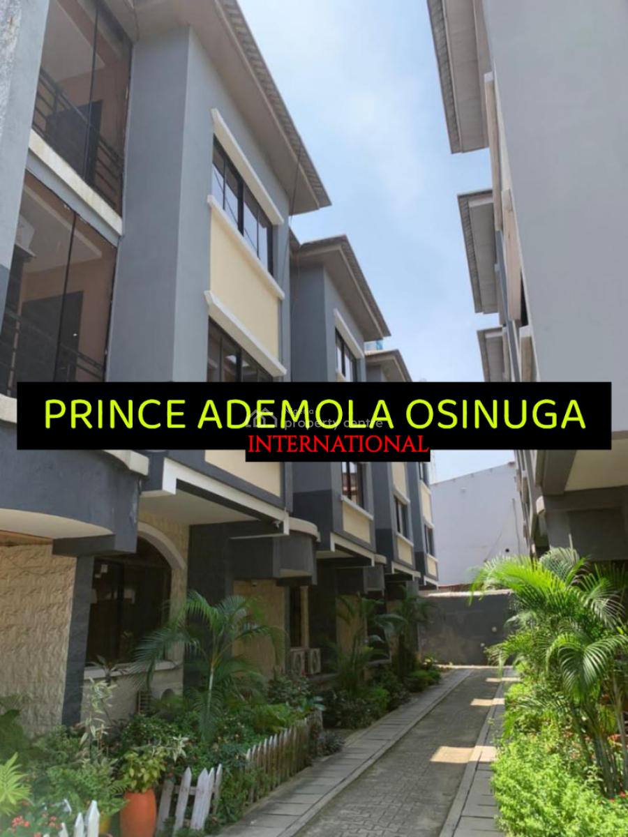 Commercial Or Residential Use - Self Serviced 4 Bedroom Terrace House, Off Ahmadu Bello Way Victoria Island, Victoria Island (vi), Lagos, Terraced Duplex for Rent