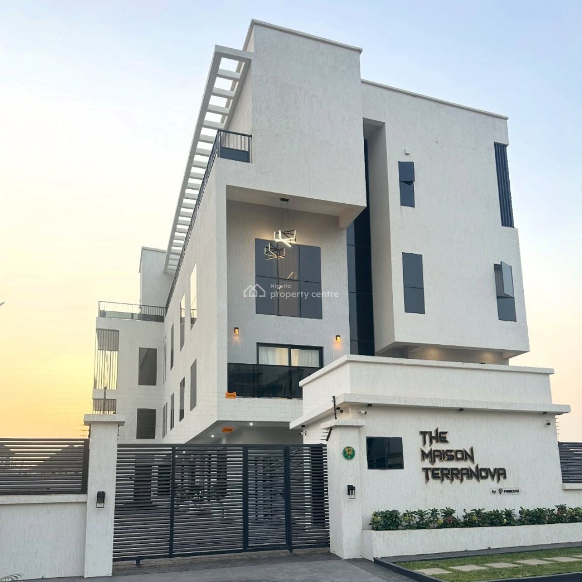 Premium 4 Bedroom Maisonette in a Strategic Location, Wuye, Abuja, Terraced Duplex for Sale