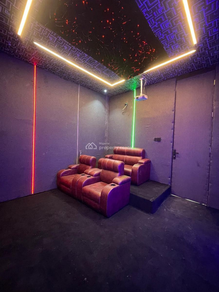 Luxury 6bedroom Fully Detached Home with Cinema, Pool &a Roof Terrace, Chevron ,lekki ,lagos ,nigeria, Lekki, Lagos, Detached Duplex for Sale