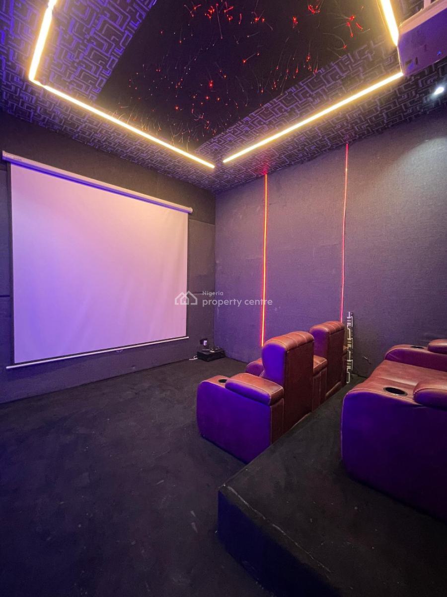 Luxury 6bedroom Fully Detached Home with Cinema, Pool &a Roof Terrace, Chevron ,lekki ,lagos ,nigeria, Lekki, Lagos, Detached Duplex for Sale