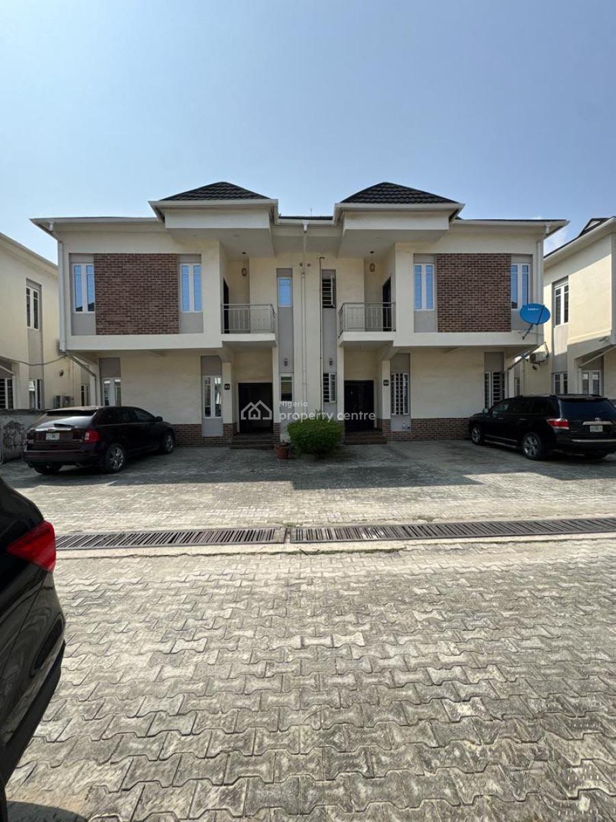 4-bedroom Semi-detached Duplex, Off Mobil Rd, Ajah, Lekki, Lagos, Ajah, Lagos, Terraced Duplex for Rent