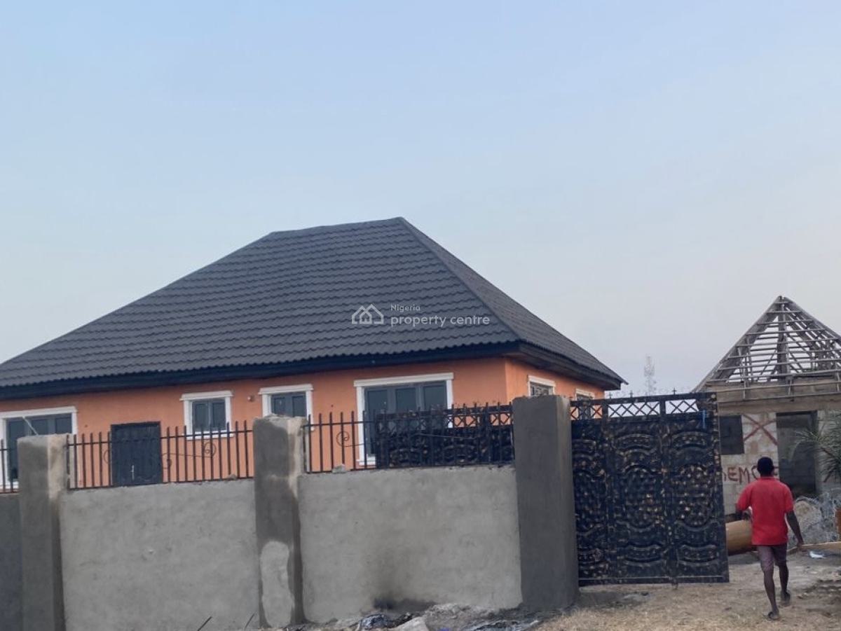 Luxury 2 Bedroom Bungalow Alone in The Compound, Gra Gbessa Opposite Immigration Hq Sauka, Kyami, Abuja, Detached Bungalow for Rent