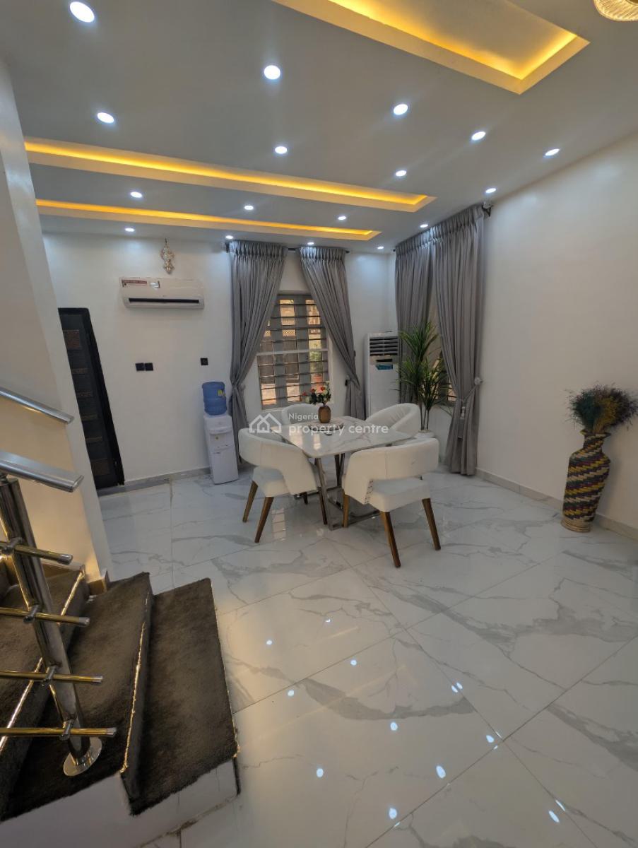 Eye Catchy 4 Bedroom Detached Duplex Plus Solar, Miniflat and Studiobq, Stylishly Built Home with Solar, Mini Flat Bq, Estate, Off College Rd, Ogba, Ikeja, Lagos, Detached Duplex for Sale