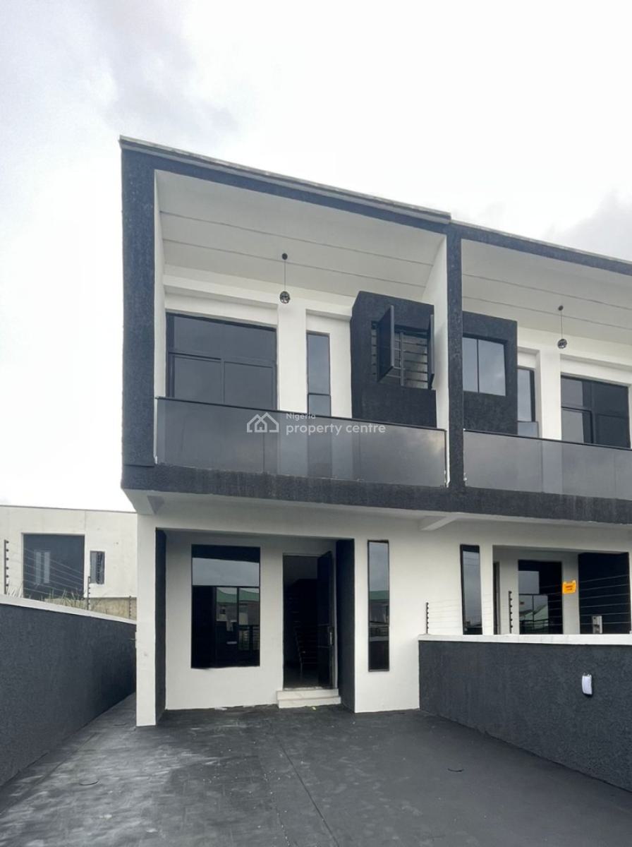 4-bedroom Semi-detached Duplex with Bq, Ikota Lekki Lagos, Ikota, Lekki, Lagos, Semi-detached Duplex for Rent