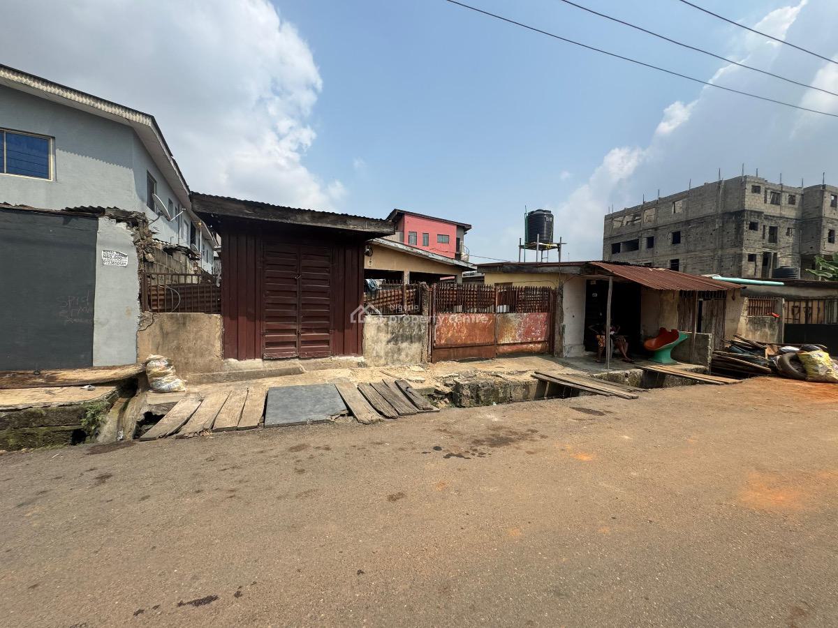 a Full Plot of Land with a Demolishable Bungalow on It, Secured Estate in Ogba Lagos, Ogba, Ikeja, Lagos, Land for Sale