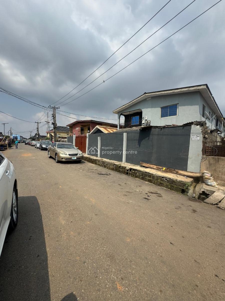 a Full Plot of Land with a Demolishable Bungalow on It, Secured Estate in Ogba Lagos, Ogba, Ikeja, Lagos, Land for Sale