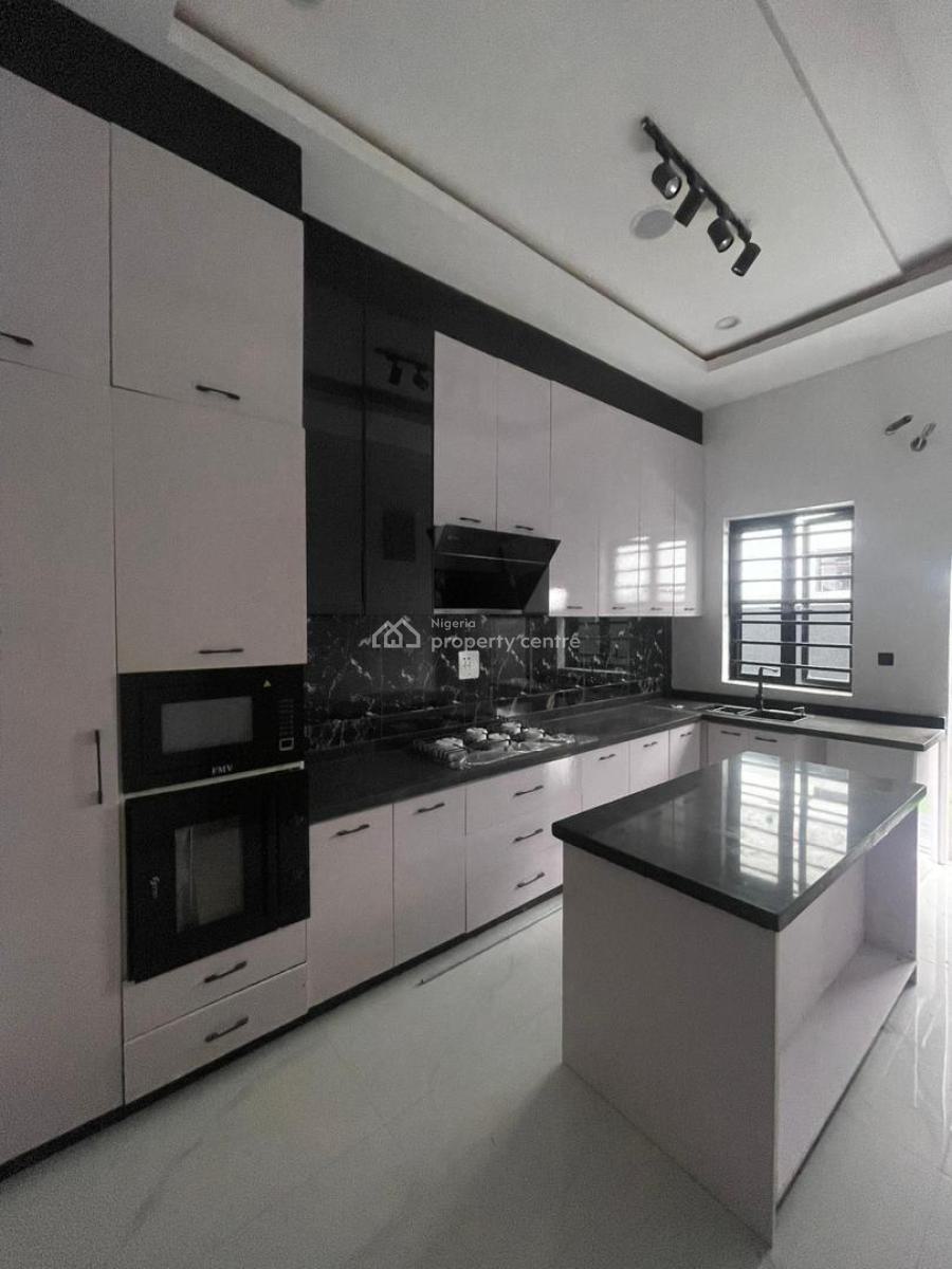 Exquisite 4 Bedrooms Semi Detached Duplex with Bq, Chevron, Lekki, Lagos, Semi-detached Duplex for Sale