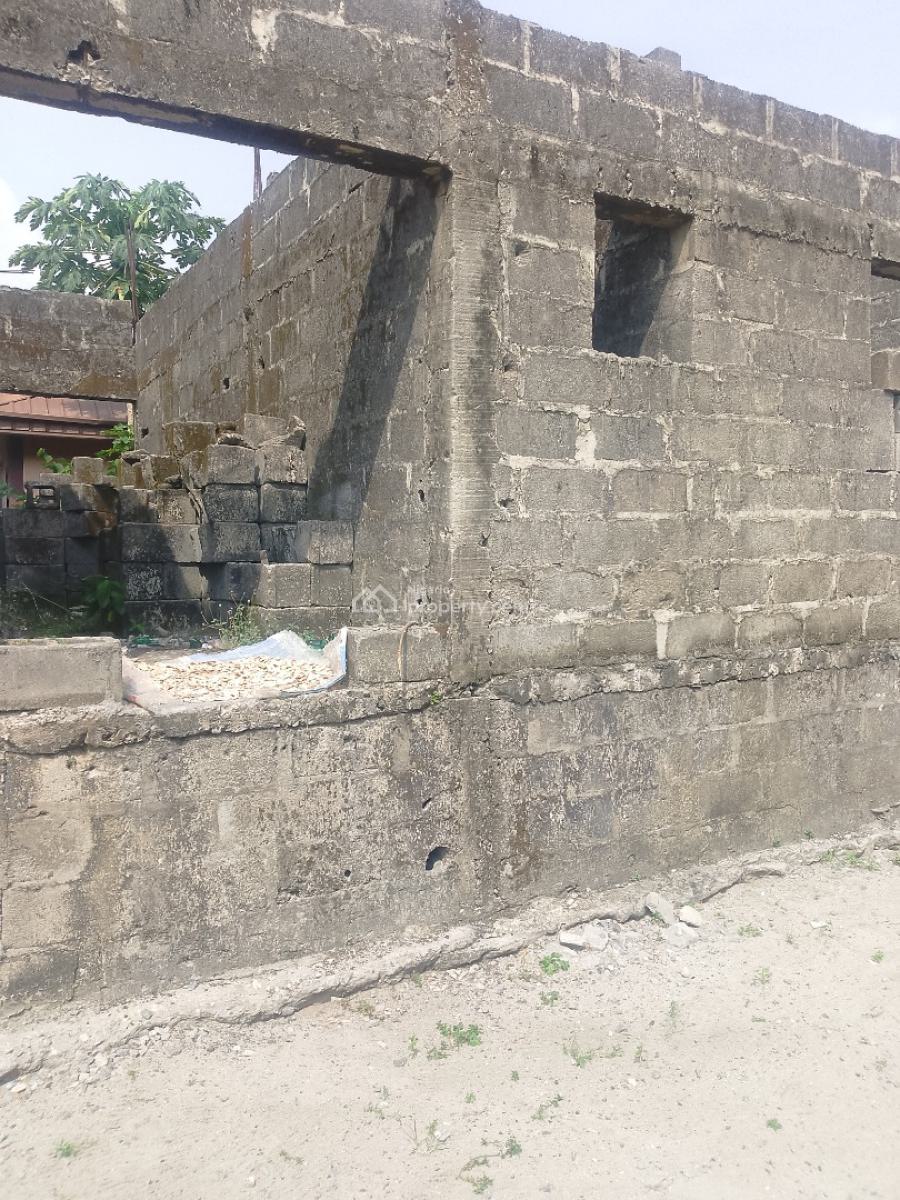 4 Units of Uncompleted Mini Flat on Half Plot of Land, Victory Estate Labora, Abijo, Lekki, Lagos, Block of Flats for Sale
