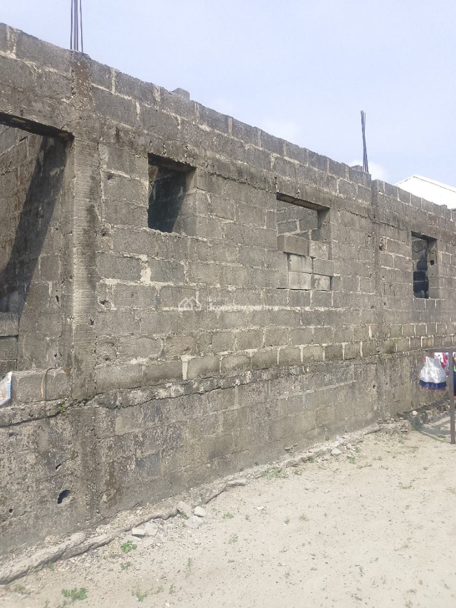 4 Units of Uncompleted Mini Flat on Half Plot of Land, Victory Estate Labora, Abijo, Lekki, Lagos, Block of Flats for Sale