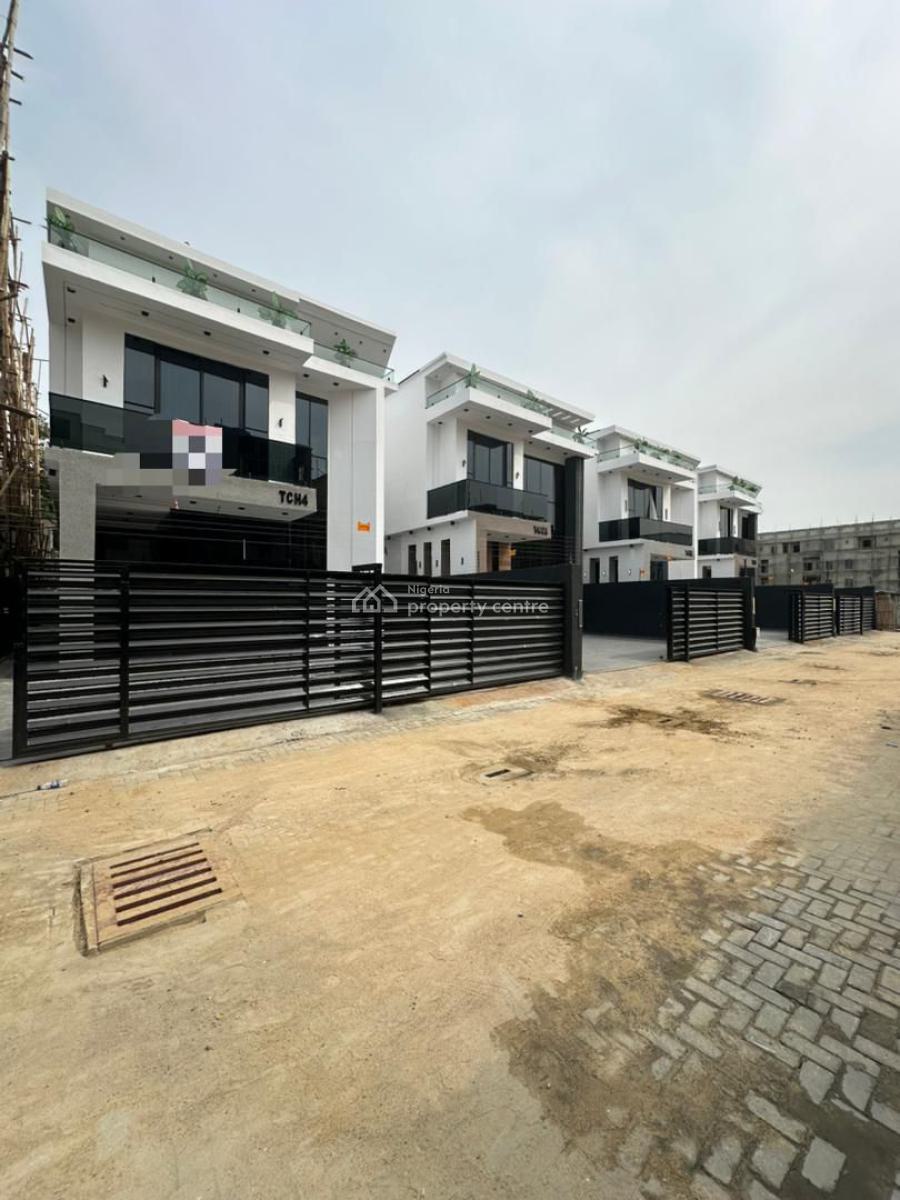 Tastefully Finished 5 Bedroom Fully Detached Duplex with Bq, Chevron, Lekki, Lagos, Detached Duplex for Sale
