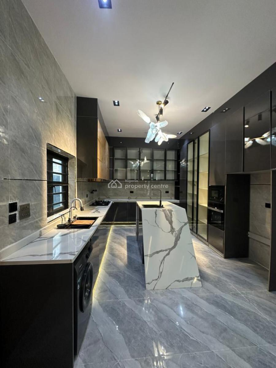 Tastefully Finished 5 Bedroom Fully Detached Duplex with Bq, Chevron, Lekki, Lagos, Detached Duplex for Sale