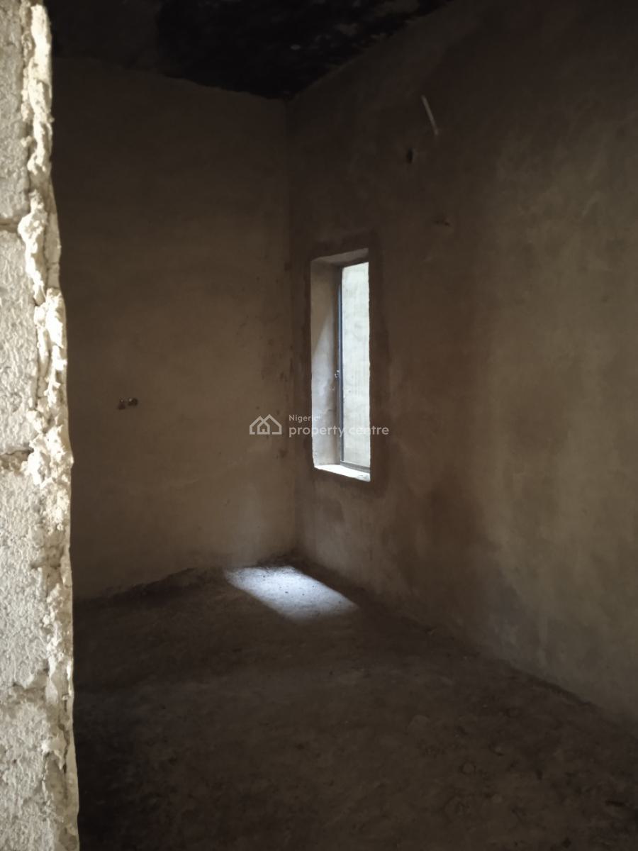 Carcass 4 Bedroom Terrace Duplex in an Estate, Sunnyvale Garden Estate, Kabusa, Abuja, Terraced Duplex for Sale