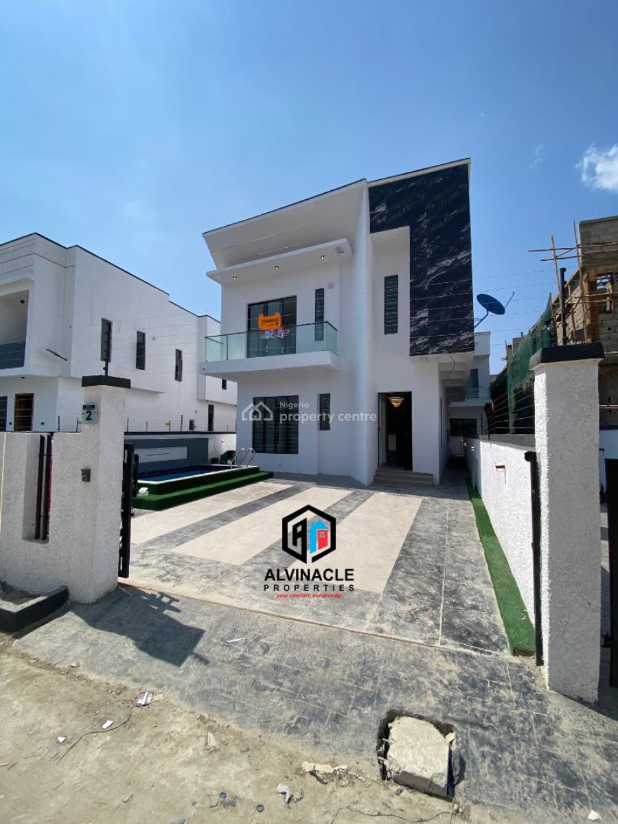 Newly Built 5 Bed Duplex with Private Pool, Ikota, Ikota, Lekki, Lagos, Detached Duplex for Sale