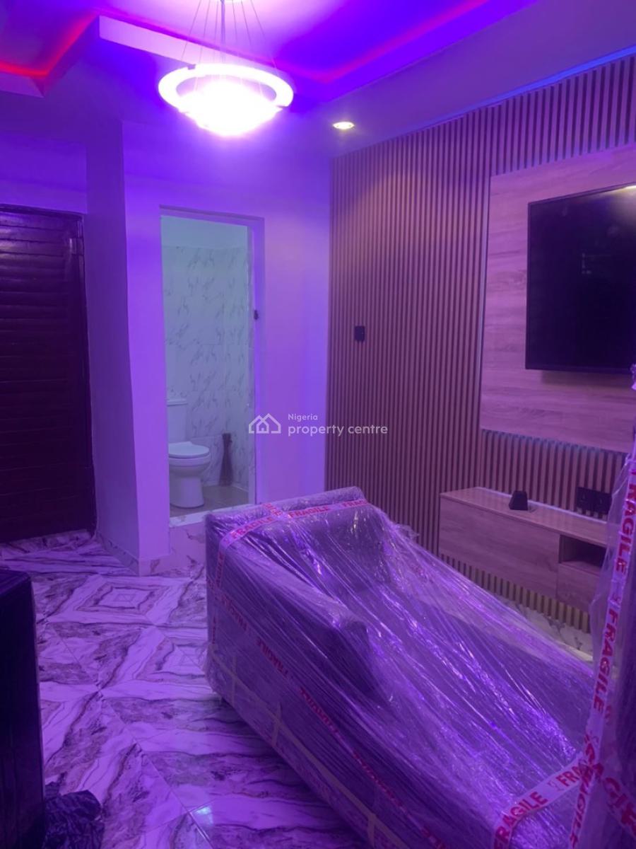 Newly Built Furnished Mini Flat, Ijagbemi Street, Pedro, Gbagada, Lagos, Mini Flat (room and Parlour) for Rent