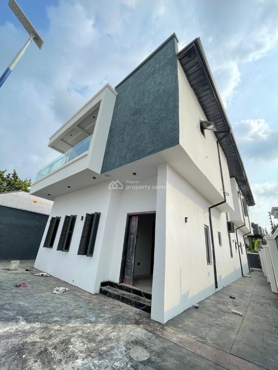 Contemporary 4 Bedroom Duplex Wt Bq, Rumuodumaya,akwaka, Port Harcourt, Rivers, Detached Duplex for Sale