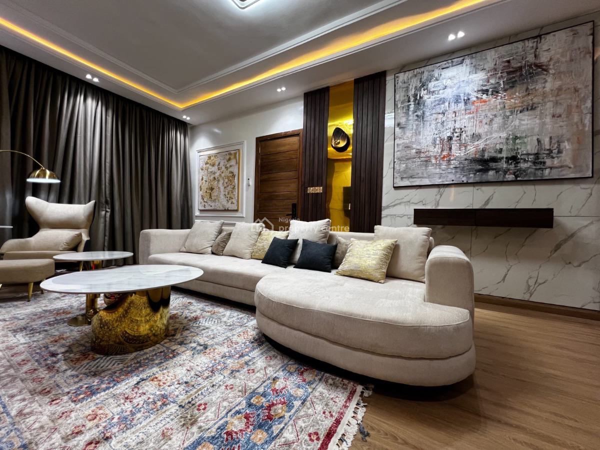 Stunning 2 Bedroom Apartment with Ps5, Agungi, Lekki, Lagos, Flat / Apartment Short Let