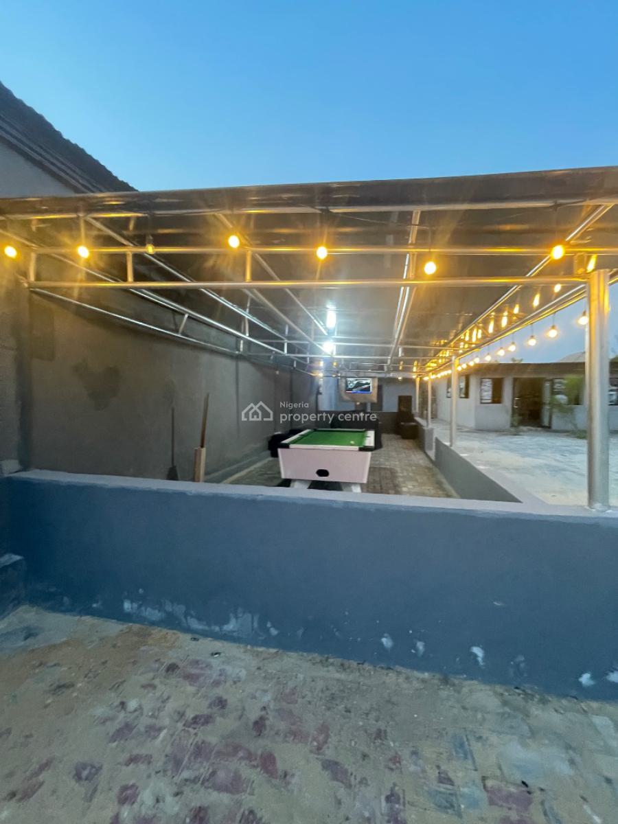 Fully Equipped Lounge and Bar with Solar Power, Sangotedo, Ajah, Lagos, Restaurant / Bar for Rent