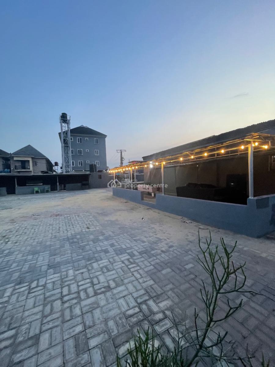 Fully Equipped Lounge and Bar with Solar Power, Sangotedo, Ajah, Lagos, Restaurant / Bar for Rent