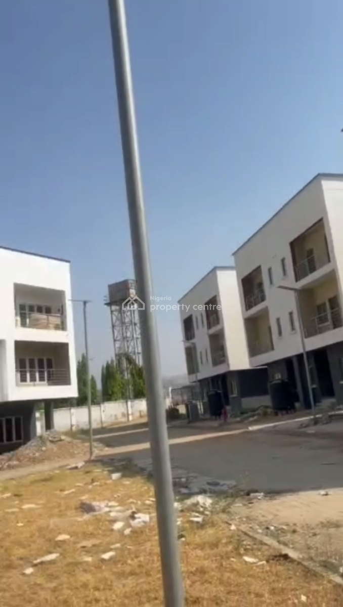 an Uncompleted 3 Bedroom Duplex with a Bq, By Judges Quarters, Katampe (main), Katampe, Abuja, Terraced Duplex for Sale