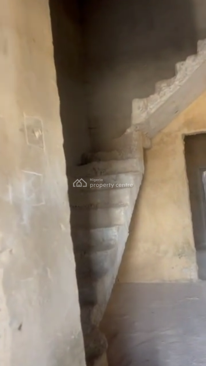 an Uncompleted 3 Bedroom Duplex with a Bq, By Judges Quarters, Katampe (main), Katampe, Abuja, Terraced Duplex for Sale