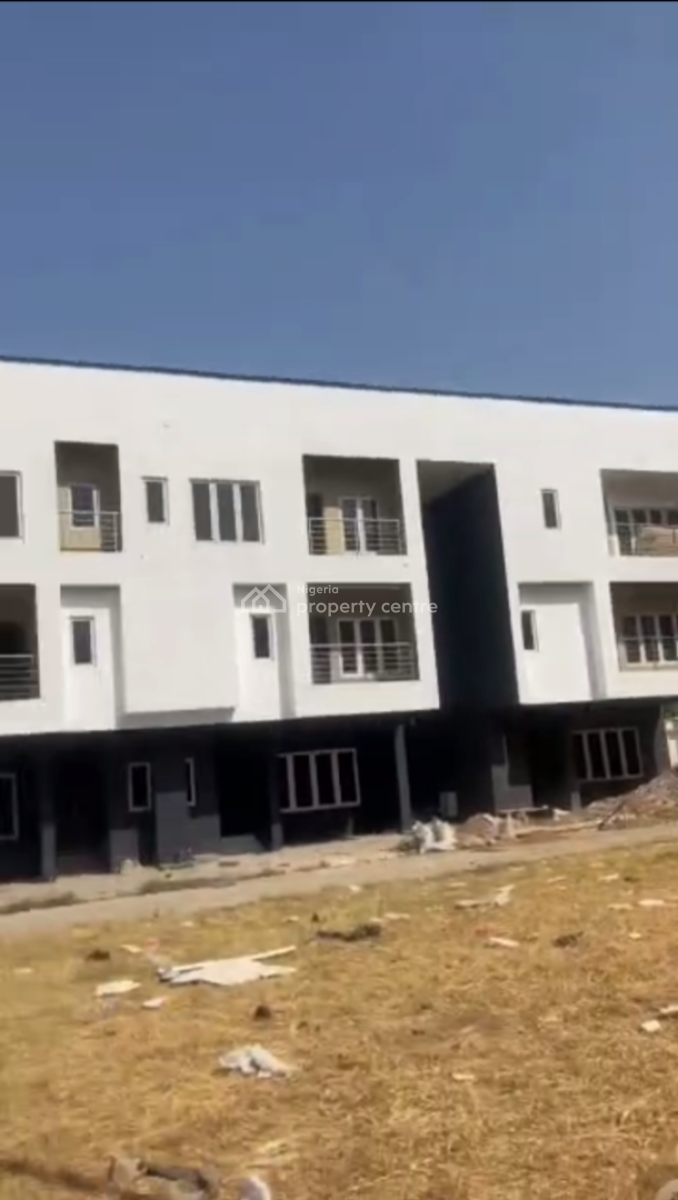 an Uncompleted 3 Bedroom Duplex with a Bq, By Judges Quarters, Katampe (main), Katampe, Abuja, Terraced Duplex for Sale