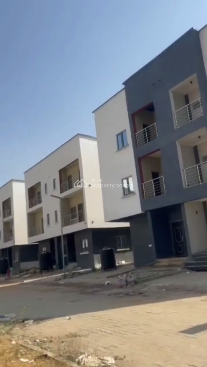 an Uncompleted 3 Bedroom Duplex with a Bq, By Judges Quarters, Katampe (main), Katampe, Abuja, Terraced Duplex for Sale