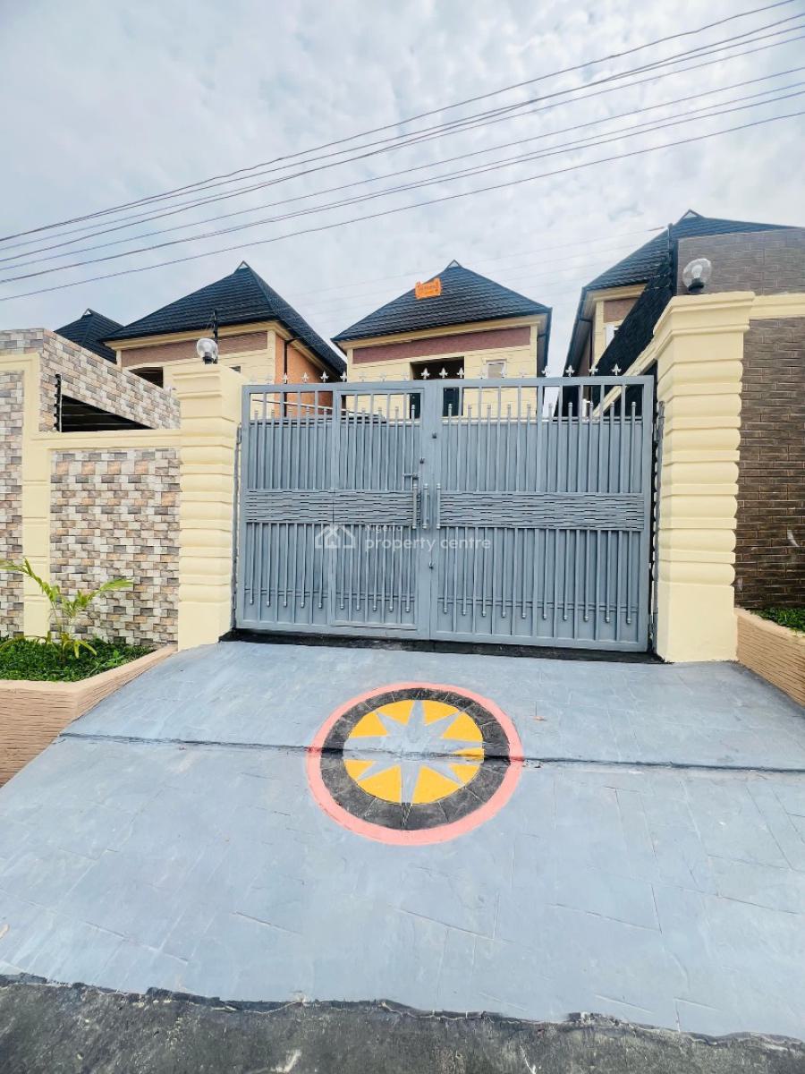 Newly Built 4 Bedroom Fully Detached Duplex with Bq, Beautifully Designed Home with Bq in a Secured Estate, Off College Rd, Ogba, Ikeja, Lagos, Detached Duplex for Sale