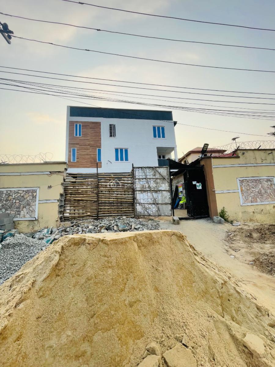 Nicely Built 4 Bedroom Terrace Duplex + Bq, Stunning Detailed Home with Bq in a Secured Estate, Adeniyi Jones, Ikeja, Lagos, Terraced Duplex for Sale